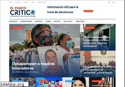 Sites similar to elpuntocritico.com