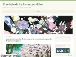 Sites similar to elrefugiodelosincomprendidos.wordpress.com