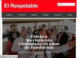 Sites similar to elrespetable.com