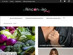 Sites similar to elrincondeika.es