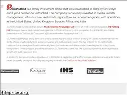 Sites similar to elrothschild.com