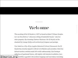 Sites similar to elroyaleapartments.com