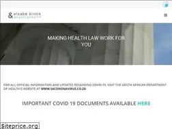 Sites similar to elsabeklinckassociates.co.za