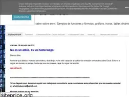 Sites similar to elsabiodeexcel.blogspot.com