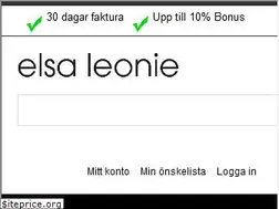 Sites similar to elsaleonie.se