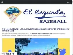 Sites similar to elsegundolittleleague.org