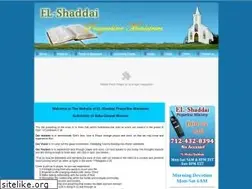 Sites similar to elshaddaiprayerline.com