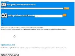 Sites similar to elsignificadodelnombre.net