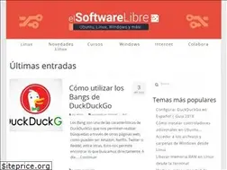 Sites similar to elsoftwarelibre.com