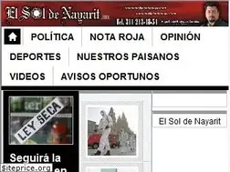 Sites similar to elsoldenayarit.mx