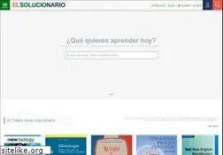 Sites similar to elsolucionario.net