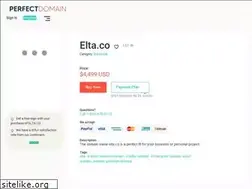 Sites similar to elta.co