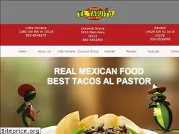 Sites similar to eltaquitomexicanrestaurant.com
