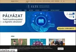 Sites similar to elte.hu