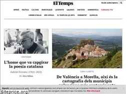 Sites similar to eltemps.cat