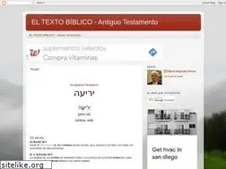 Sites similar to eltextobiblicoat.blogspot.com