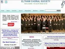 Sites similar to elthamchoral.org.uk