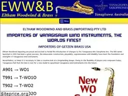 Sites similar to elthamwoodwind.com.au