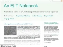 Sites similar to eltnotebook.blogspot.com