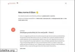 Sites similar to eltonminetto.net