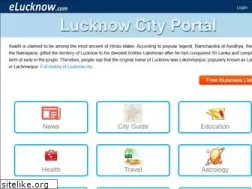 Sites similar to elucknow.com