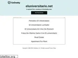 Sites similar to eluniversitario.net