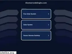Sites similar to eluniversodelingles.com