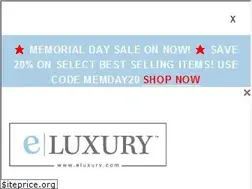 Sites similar to eluxury.com