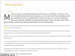 Sites similar to elvis-presley-lyrics.com