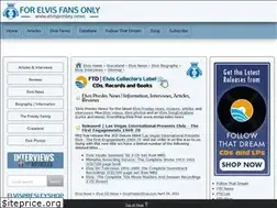 Sites similar to elvispresley.news