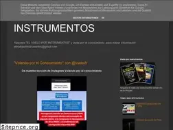 Sites similar to elvueloporinstrumentos.blogspot.com