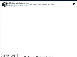 Sites similar to elyconcreteconstruction.com