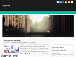 Sites similar to elyments-app.blogspot.com