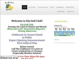 Sites similar to elymngolfclub.com