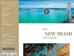 Sites similar to elyseemiami.com