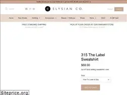 Sites similar to elysianco.com