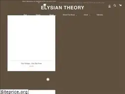 Sites similar to elysiantheory.co.uk