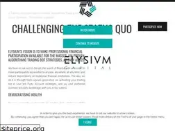 Sites similar to elysiumcapital.io