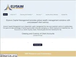 Sites similar to elysiumcapitalmgt.com