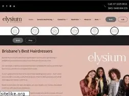Sites similar to elysiumhairbrisbane.com.au