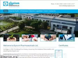 Sites similar to elysiumpharma.com