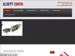 Sites similar to elzett-certa.hu