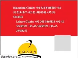 Sites similar to emaanclinic.com