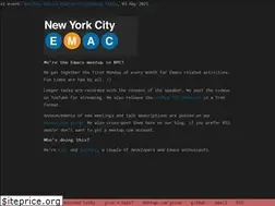 Sites similar to emacsnyc.org