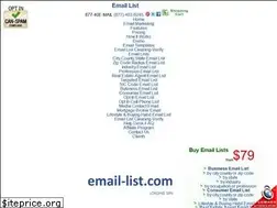 Sites similar to email-list.com
