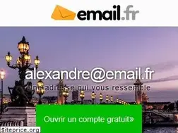 Sites similar to email.fr