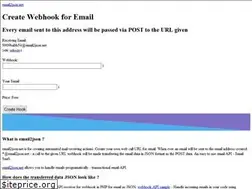 Sites similar to email2json.net
