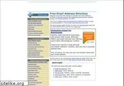 Sites similar to emailaddresses.com