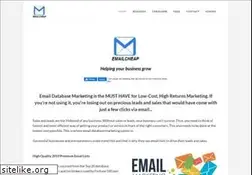 Sites similar to emailcheap.com