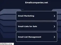 Sites similar to emailcompanies.net